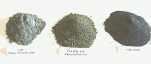 silicafume fly ash